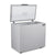 Newair 5 Cu. Ft. Mini Deep Chest Freezer and Refrigerator in Gray with Digital Temperature Control, Fast Freeze Mode, Stay-Open Lid, Removeable Storage Basket, Self-Diagnostic Program, and Door-Activated LED Light for Office, Kitchen, Garage or Apartment Freezer Chests    