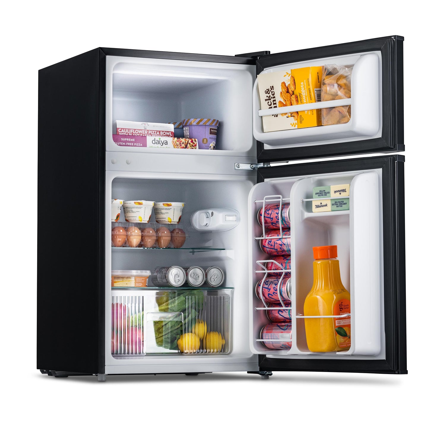 Newair® Compact Mini Fridge with Freezer, 3.1 Cu. Ft. - Black