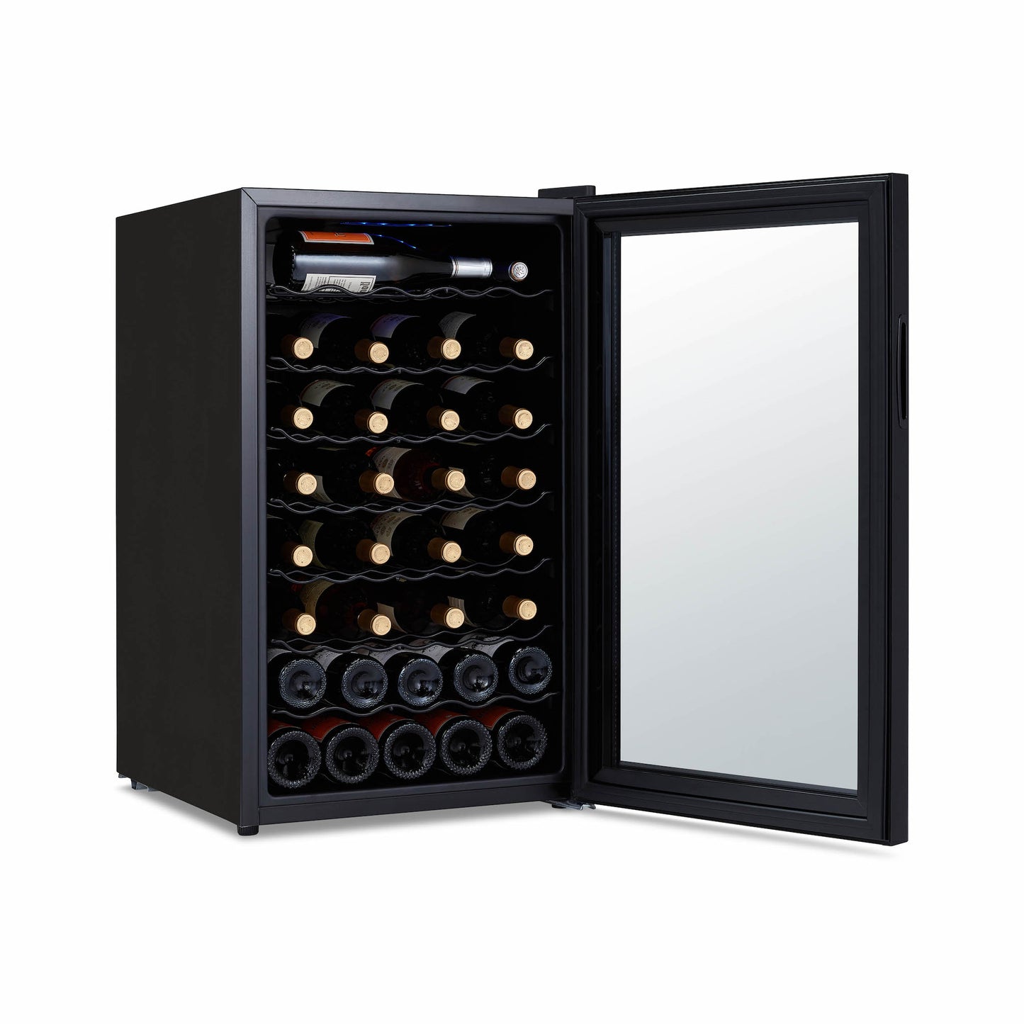 Newair® 51-Bottle 19.5" Black Freestanding Wine Fridge