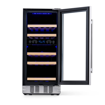 newair®-29-bottle-14-8-stainless-steel-built-in-dual-zone-wine-fridge