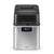 Newair Countertop Clear Ice Maker, 45 lbs. of Ice a Day with FrozenFallTM Technology, Custom Ice Thickness Settings, 1-Gallon Water Bottle Dispenser, 24-Hour Timer, Automatic Self-Cleaning Function, BPA-Free Parts and Oversized Ice Viewing Window Ice Makers    