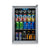 Newair 90 Can Freestanding Beverage Fridge in Stainless Steel, with Adjustable Shelves Beverage Fridge    