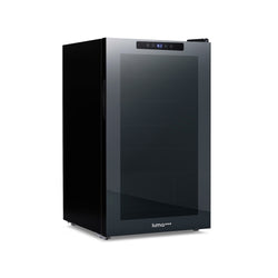 Luma® Shadowᵀᴹ Series Wine Cooler Refrigerator 24 Bottle, Freestanding Mirrored Wine Fridge with Double-Layer Tempered Glass Door & Compressor Cooling for Reds, Whites, and Sparkling Wine, 41f-64f Digital Temperature Control