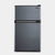Newair 3.1 Cu. Ft. Compact Mini Refrigerator with Freezer and Can Dispenser Beverage Fridge    Silver