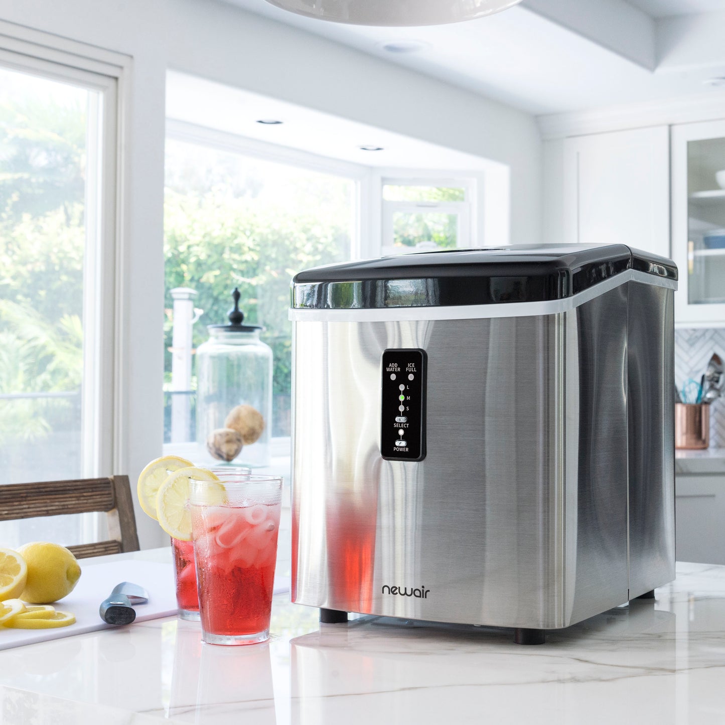 Newair® Countertop Ice Maker, Bullet Ice