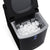 Newair Portable Ice Maker, 33 lbs. of Ice a Day with 2 Ice Sizes, BPA-Free Parts Ice Makers   Black