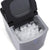 Newair Portable Ice Maker, 33 lbs. of Ice a Day with 2 Ice Sizes, BPA-Free Parts Ice Makers    Stainless Silver