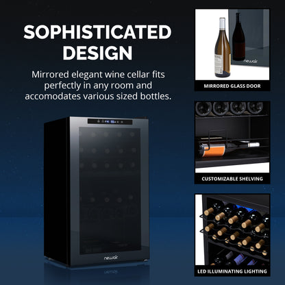 newair®-33-bottle-19-5-black-freestanding-dual-zone-wine-fridge