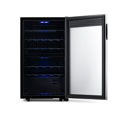 newair®-28-bottle-18-9-stainless-steel-freestanding-dual-zone-wine-fridge
