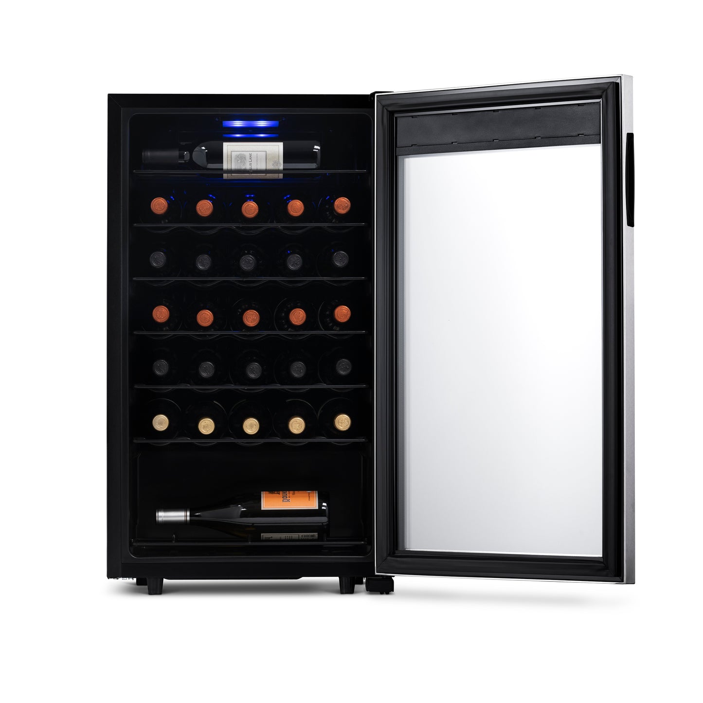 Newair® 33-Bottle 18.9" Stainless Steel Freestanding Wine Fridge