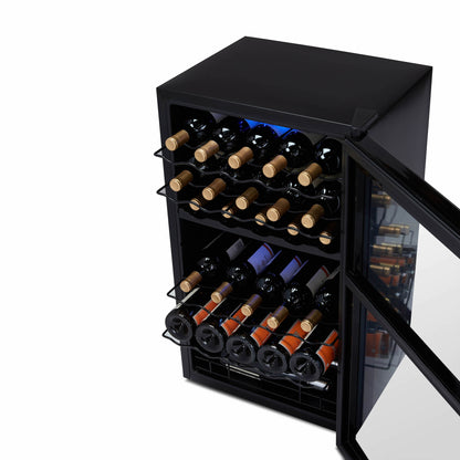 newair®-33-bottle-19-5-black-freestanding-dual-zone-wine-fridge