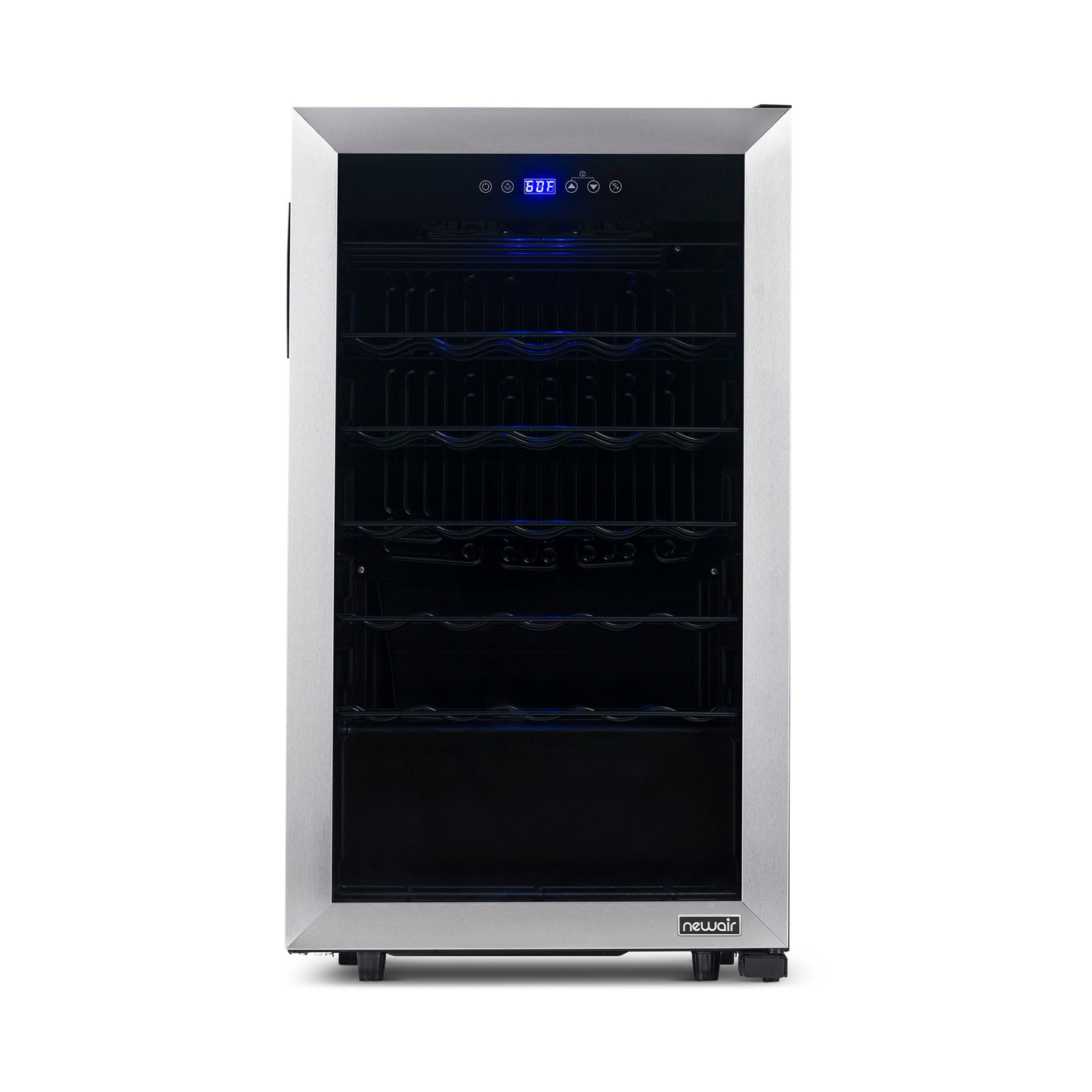 Newair® 33-Bottle 18.9" Stainless Steel Freestanding Wine Fridge