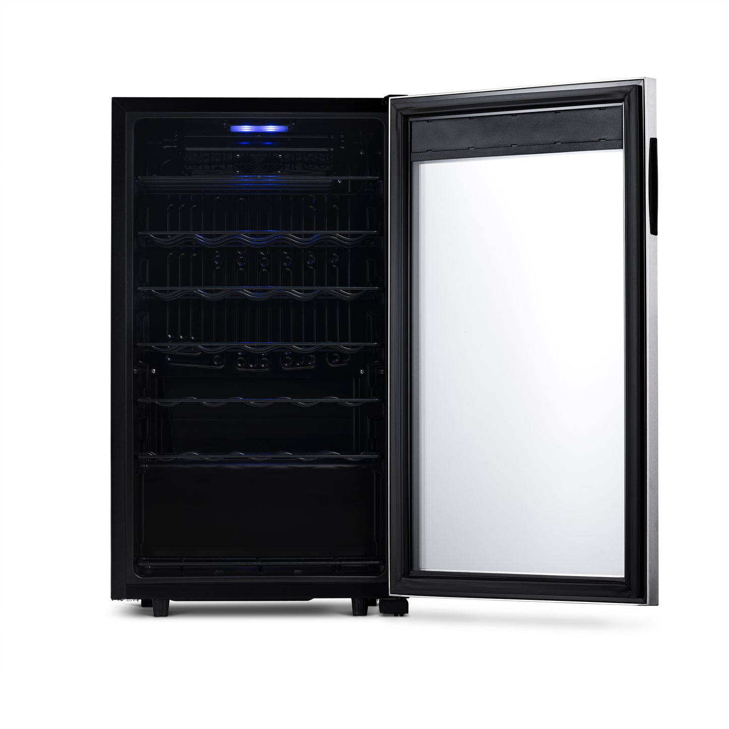 Newair® 33-Bottle 18.9" Stainless Steel Freestanding Wine Fridge