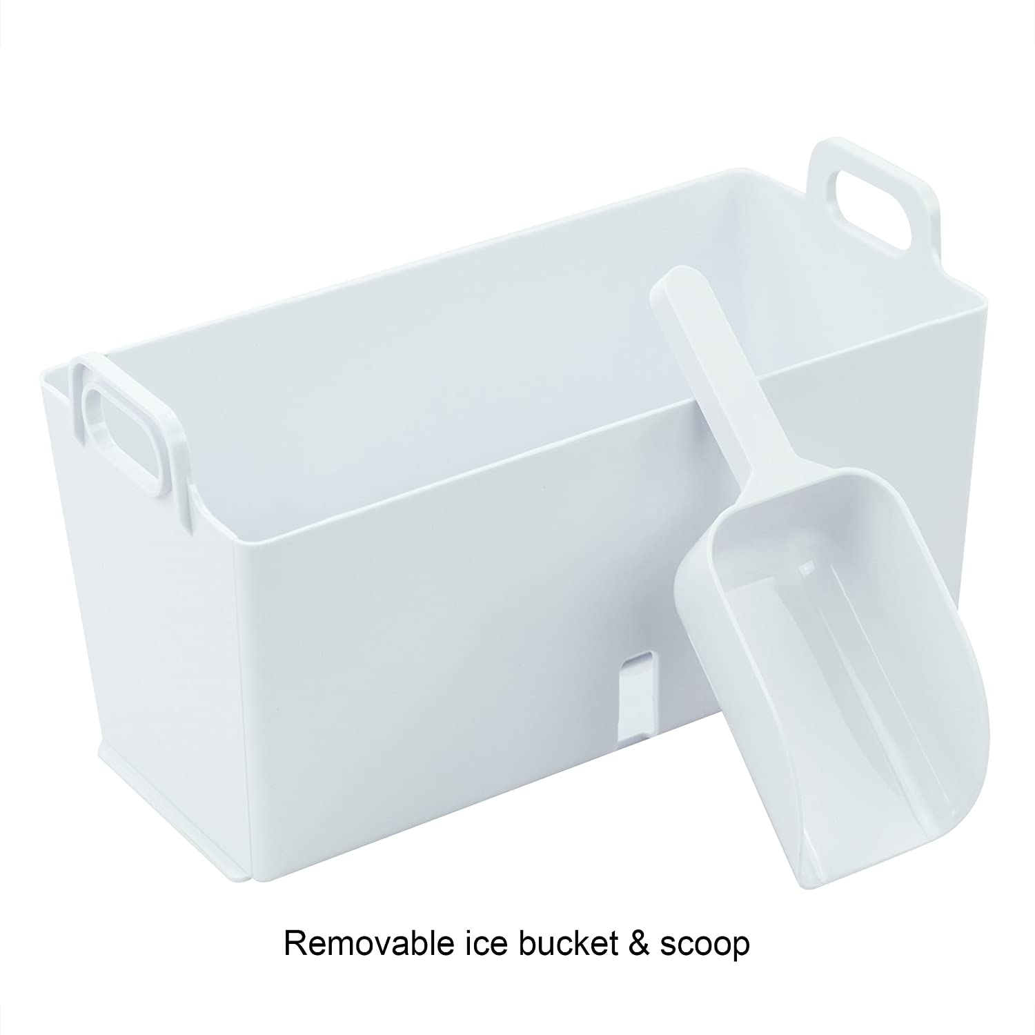 Luma Comfort Clear Ice Maker 28 Pounds per Day Countertop Ice Maker