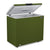 Newair 6.7 Cu. Ft. Mini Deep Chest Freezer and Refrigerator in Military Green with Digital Temperature Control, Fast Freeze Mode, Stay-Open Lid, Storage Basket, Self-Diagnostic Program, and Door-Activated LED for Office, Kitchen, Garage or Apartment Freezer Chests    