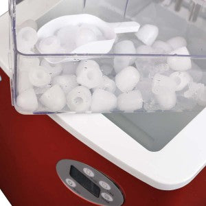 Newair® Countertop Ice Maker. Bullet Ice, 50 lbs/day - Red