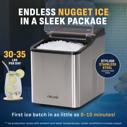 newair-nugget-ice-maker-countertop-30-35-lbs-in-24-hours