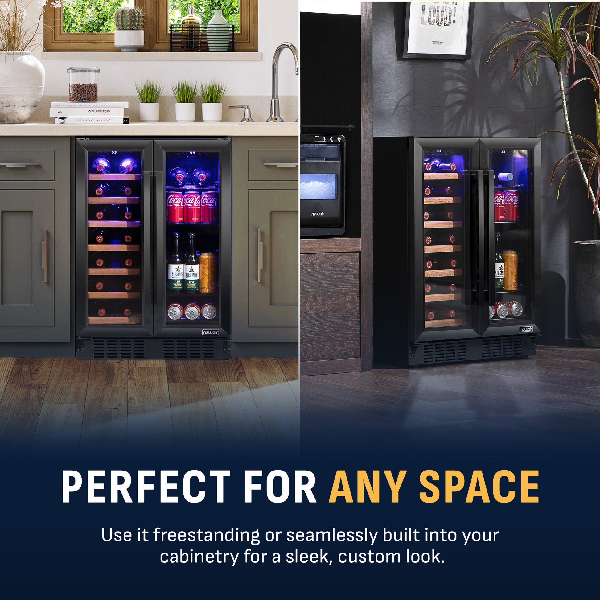 Dual zone cooler perfect for any space