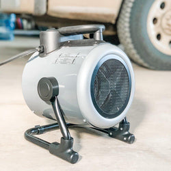 Newair Portable 120v Electric Garage Heater, 170 sq. ft with Adjustable Tilt Head Garage Heaters    
