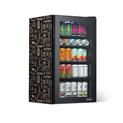 Remanufactured Newair "Beers of the World" Custom Designed 126-Can Beer Fridge