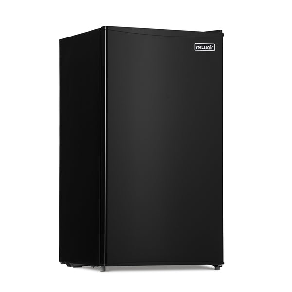 Newair 3.3 Cu. Ft. Compact Mini Refrigerator with Freezer, Can Dispenser and Energy Star Beverage Fridge    Black