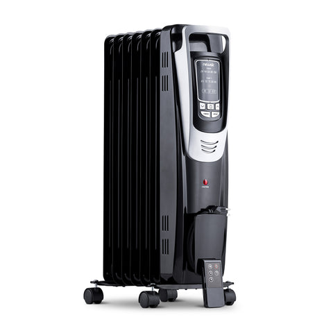 Newair Portable Oil Filled Radiator Space Heater, 150 sq. ft. with Silent,  Energy Efficient Operation