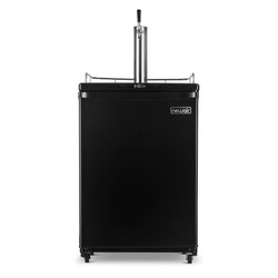 Newair 5.8 Cu. Ft. Single Tap Kegerator with Draft Beer Kit Included, ½, ¼, 1/6 Barrel Keg Capacity with Removeable Shelves and Convertible Beverage Fridge Accessories, Perfect for Home Bars, Man Caves and More