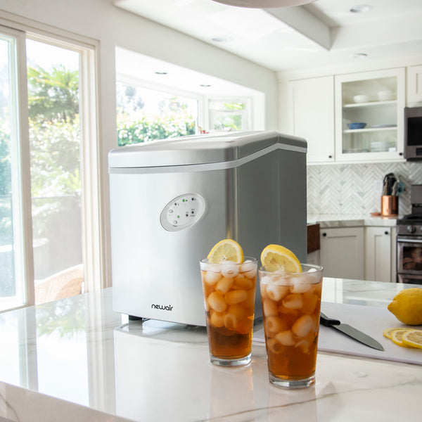 Newair Countertop Ice Maker 28 lbs, 3 Ice Sizes, BPAFree Parts
