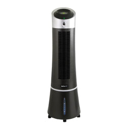 Luma Comfort 2-in-1 Evaporative Cooler and Tower Fan, 100 sq. ft., Compact Design with 3 Fan Speeds and Easy Glide Casters